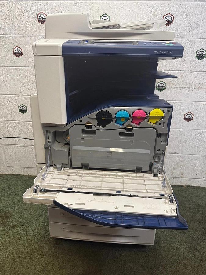 Used XEROX Workcentre 7120 Color Laser Copier Scanner Printer 20 PPM