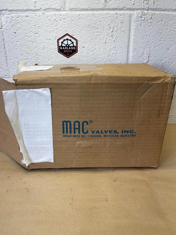Used MAC 59B-12-116AA Solenoid Valve, 110/120 VAC, 50/60 Hz, 25 to 150 PSI