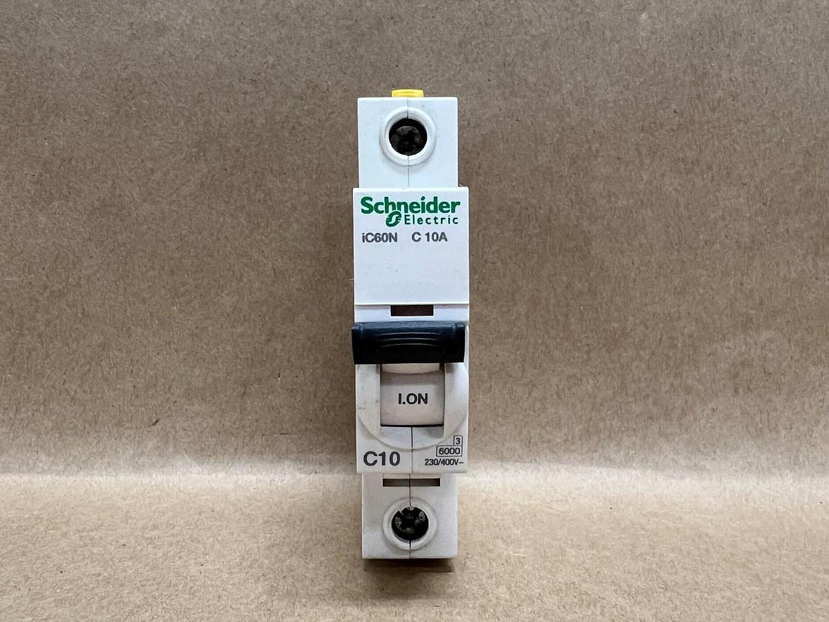 Used Schneider Electric iC60N C10, 230/400V, Circuit Breaker