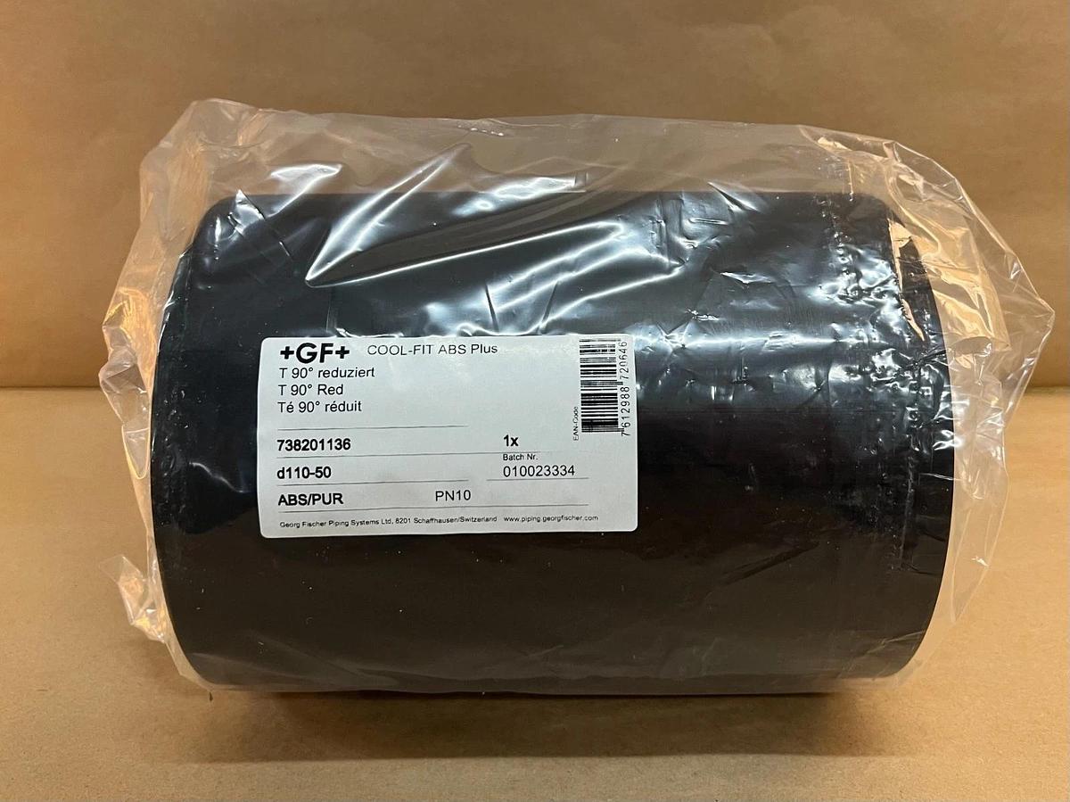 Georg Fischer 738201136 Cool-Fit ABS Plus 90° Reducing Tee *NEW*