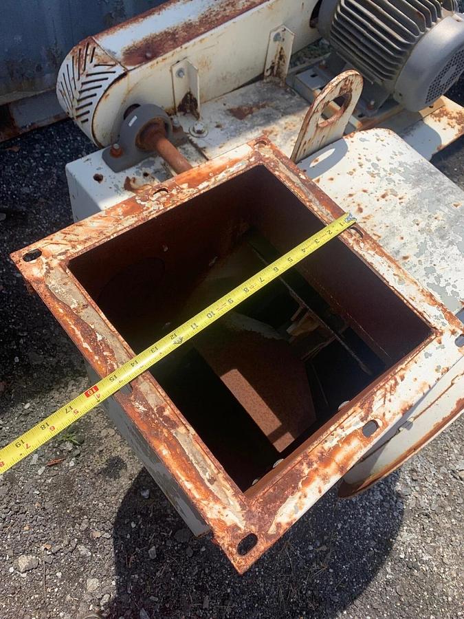 Used Lummus Corporation 125835 KGMD-35 Blower Fan w/ Balfor 15HP Motor