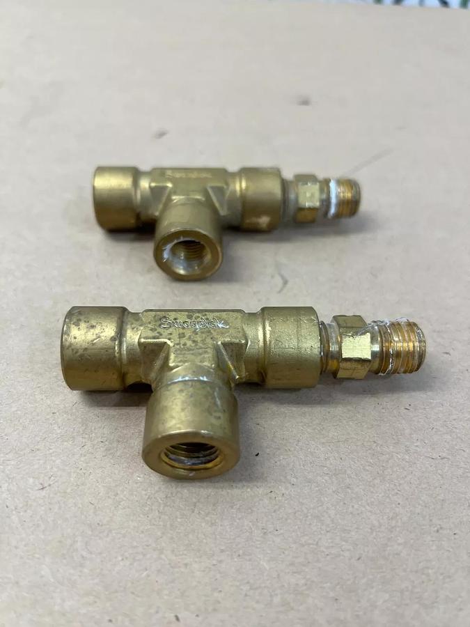 Used Swagelok Tee Fitting - Lot of 2