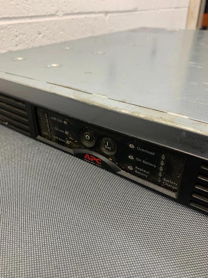 Used APC SUA1000RM1U Smart-Ups 4 Outlet Uninterruptible Power Supply
