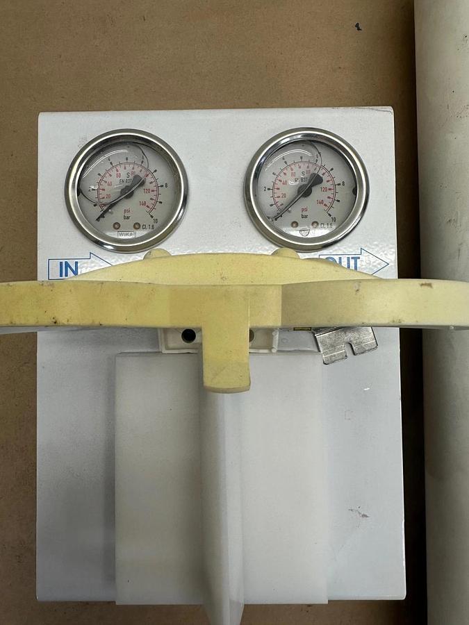 Used Millipore QGARDTL01 Polishing Cartridge with Dials