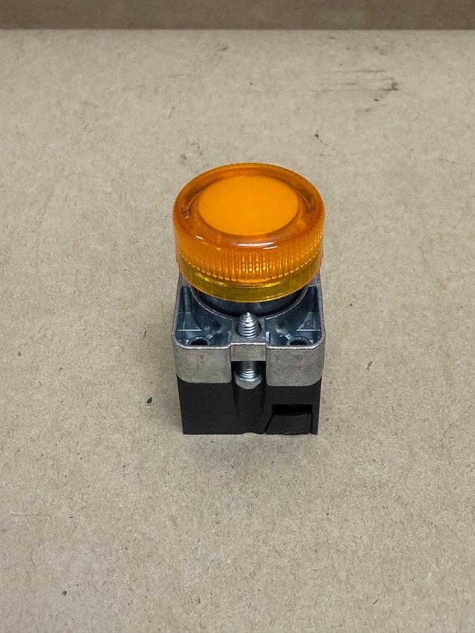 Used AutomationDirect GCX1233-24L Amber Indicator Light, ECX1050