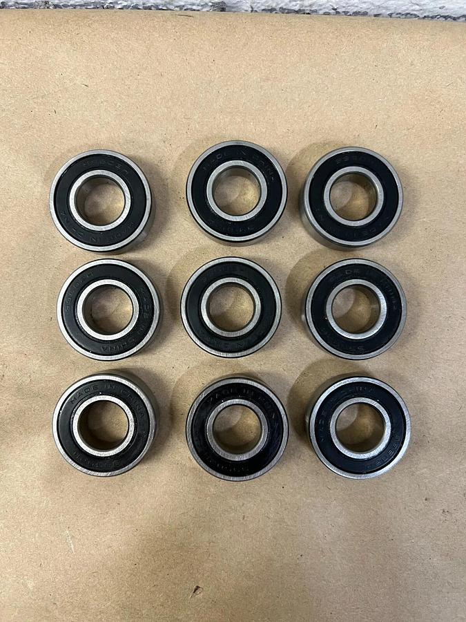 Used Peer 99502H Radial/Deep Groove Ball Bearings - Lot of 9
