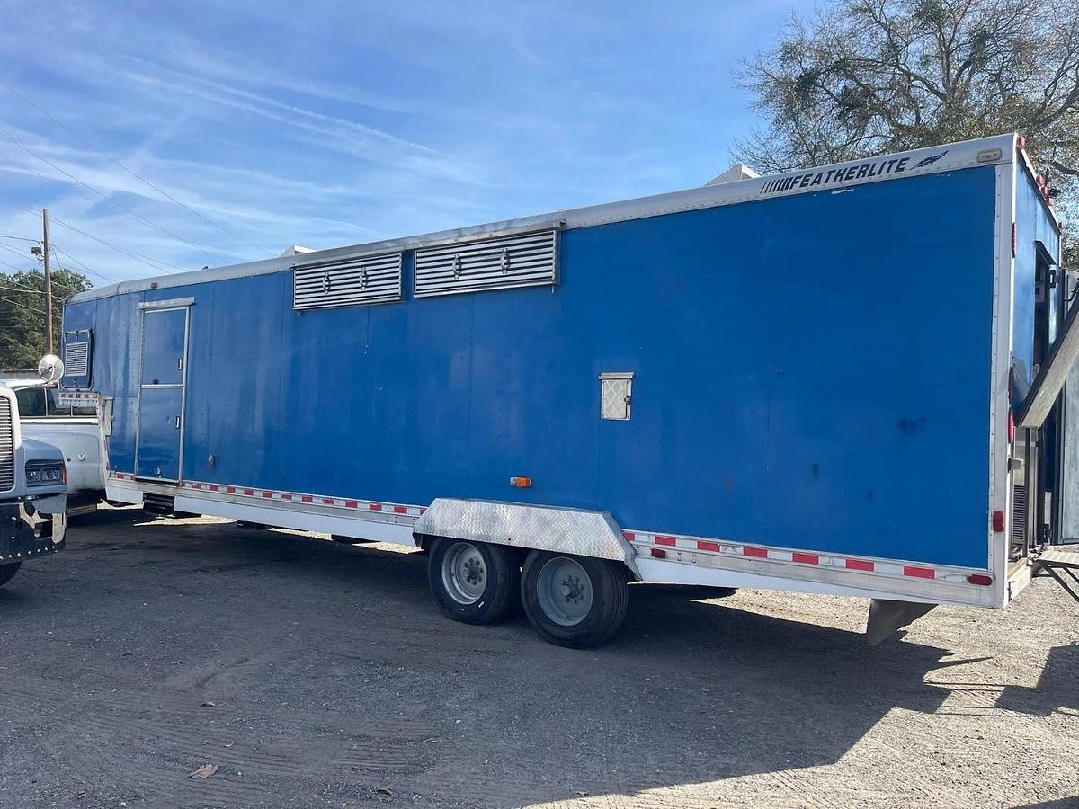 Used Featherlite TURNKEY Custom Full Service Catering Trailer + F-550 Tow Vehicle