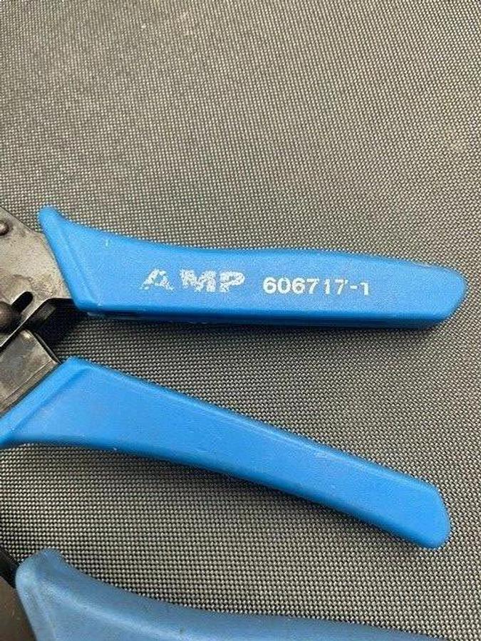 Used Flat Cable Cutters, AMP 606717-1 w/ Allied Amphenol 356-274, Lot of 2