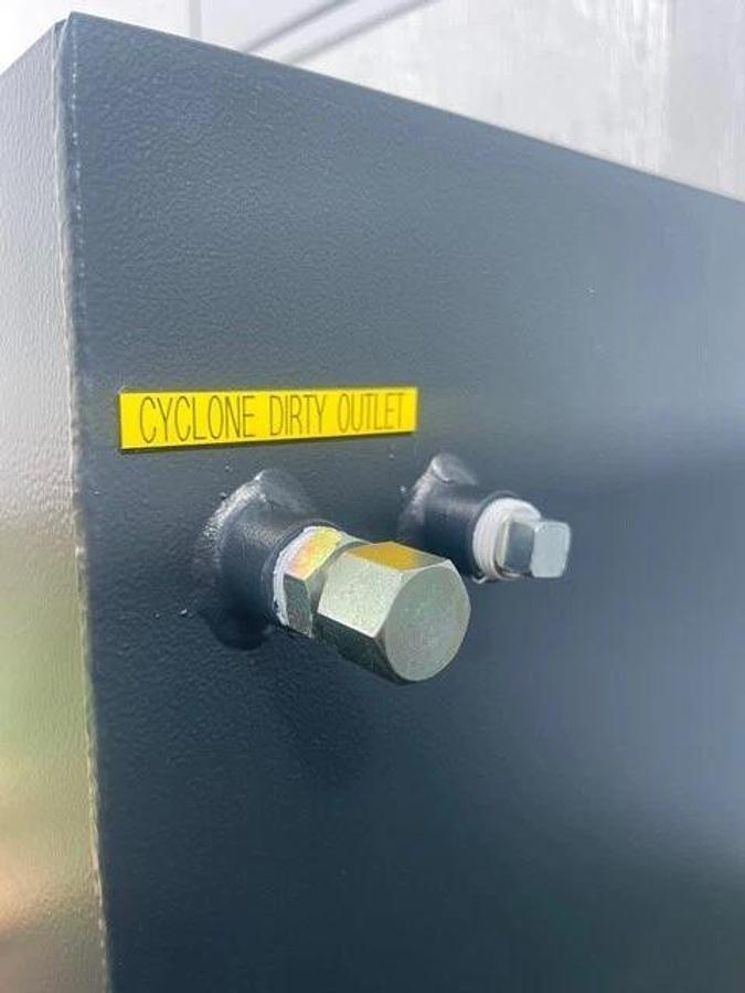 Used LNS ChipBlaster Coolant Filtration Tank, 34 Gal Capacity, Tank Dims: 31"x18"x18"