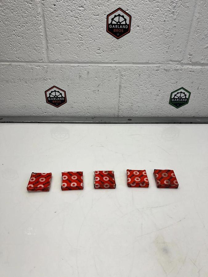 Used Fag 608-2Z-HLC-C3-UNS Deep Groove Bearing - Lot of 5