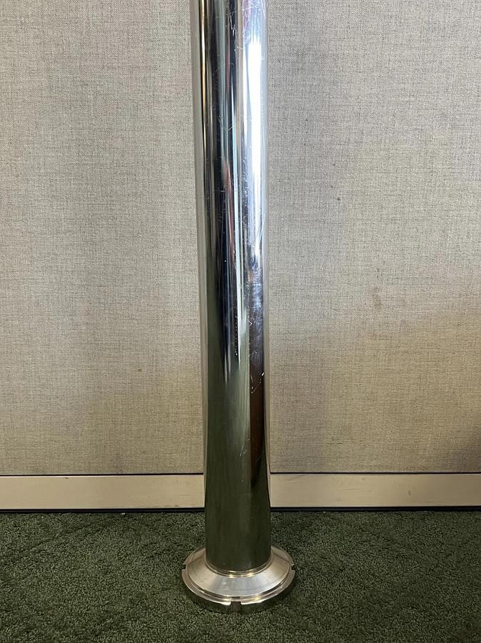 Used 3' Stainless Steel Filter Housing w/ Wika 0-60 bar High-Pressure Control