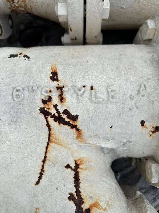 Used Keckley 150Lbs, 6” Style A, Y Valves