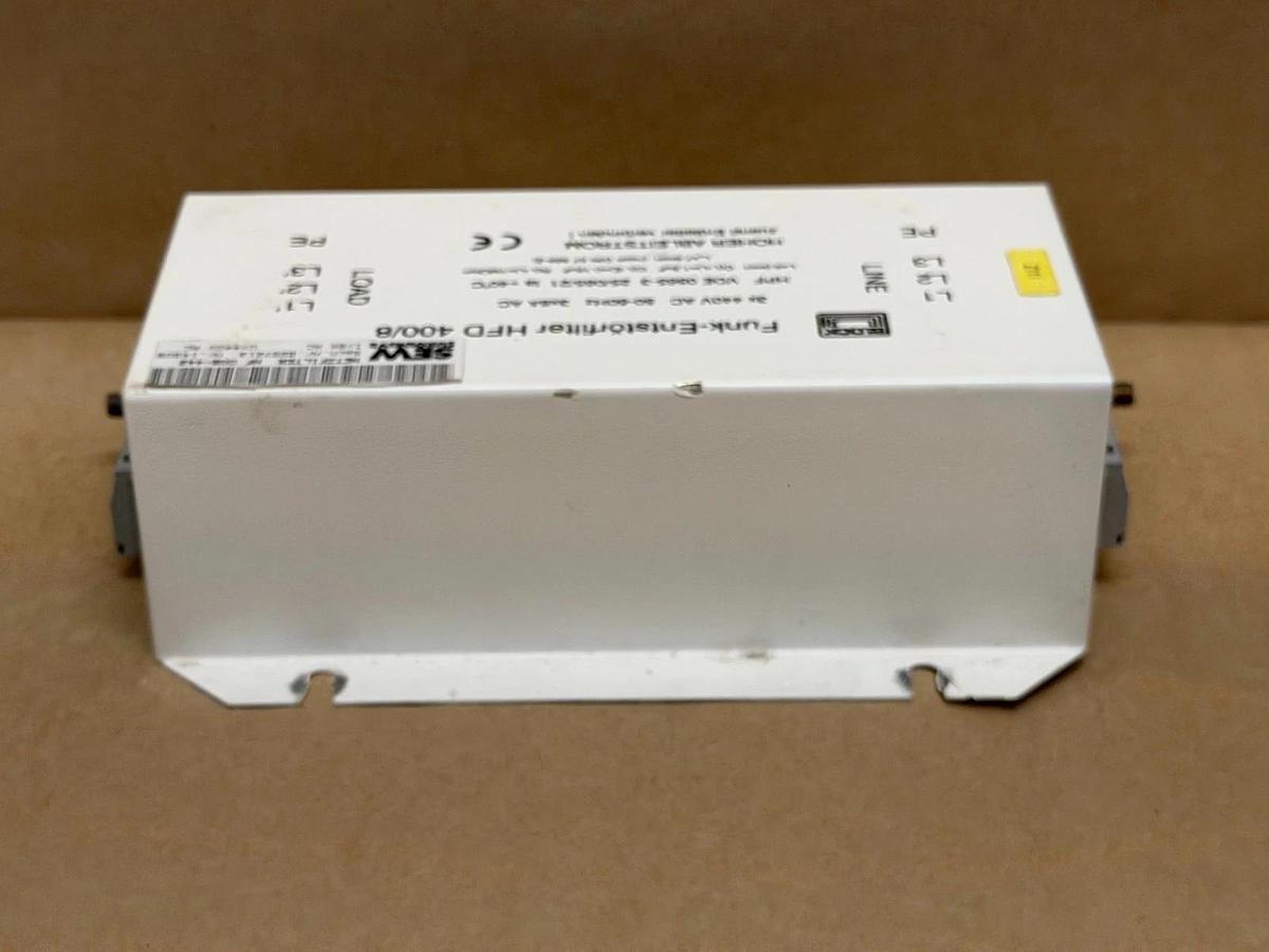 Used SEW Eurodrive Block Funk-Enstorfilter HFD 400/8 HPF VDE 0565-3 Filter Module