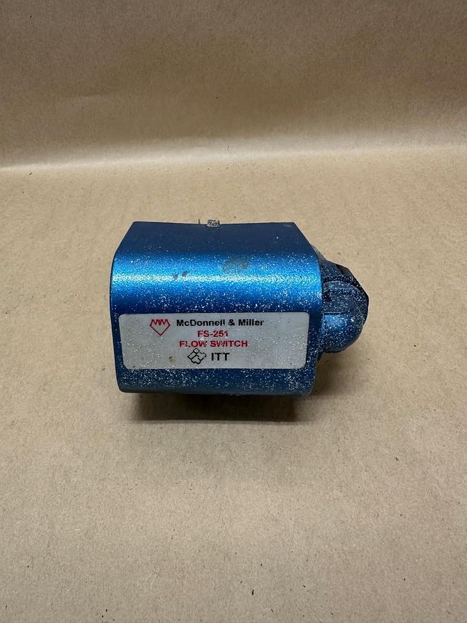 Used McDonnell & Miller FS-251 Flow Switch
