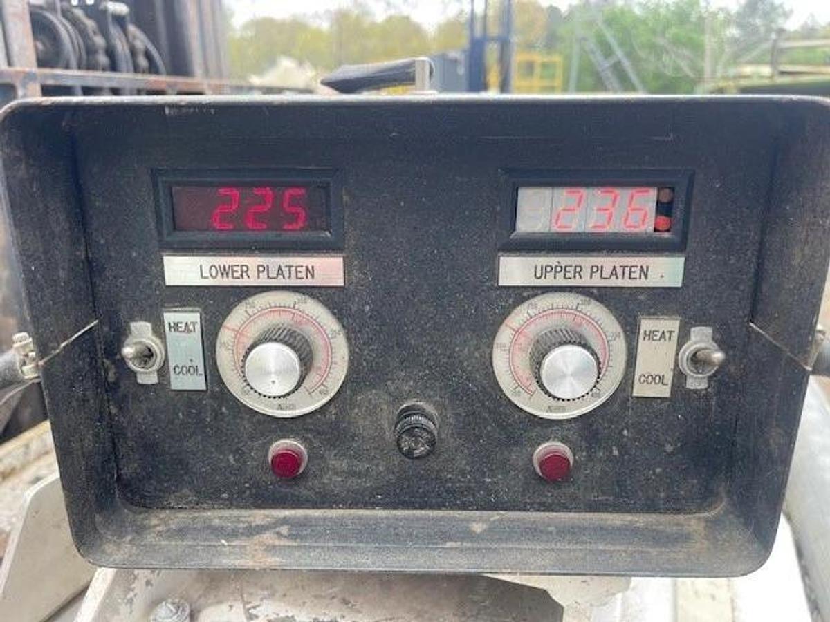 Used Shaw Almex TW8-78DR Conveyor Belt Vulcanizer SN:294-1304, 480 VaC, 40 PSI