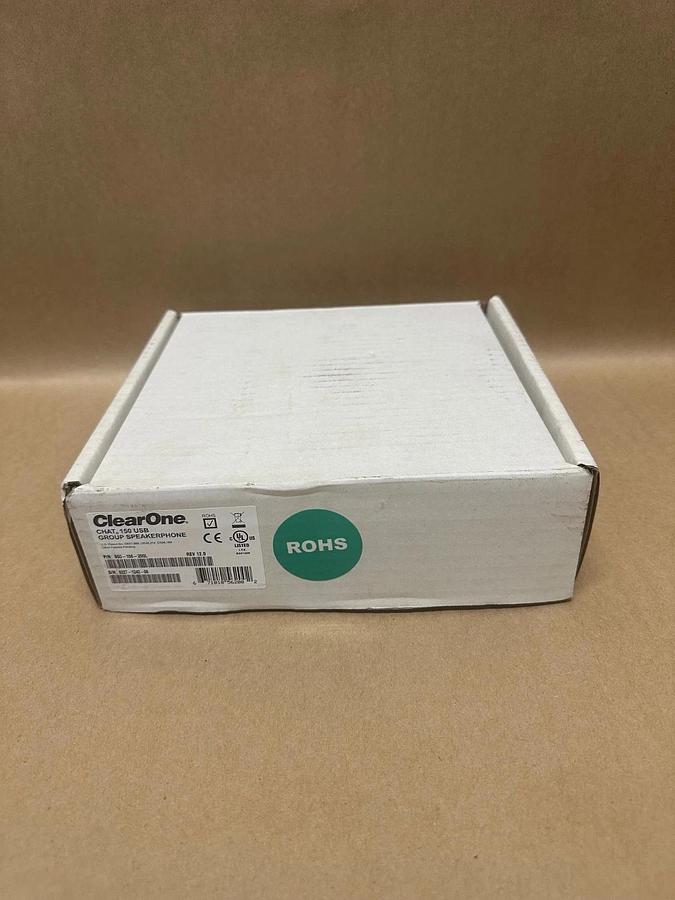 Used ClearOne 860-156-200L Chat 150 USB Group Speakerphone *NEW*