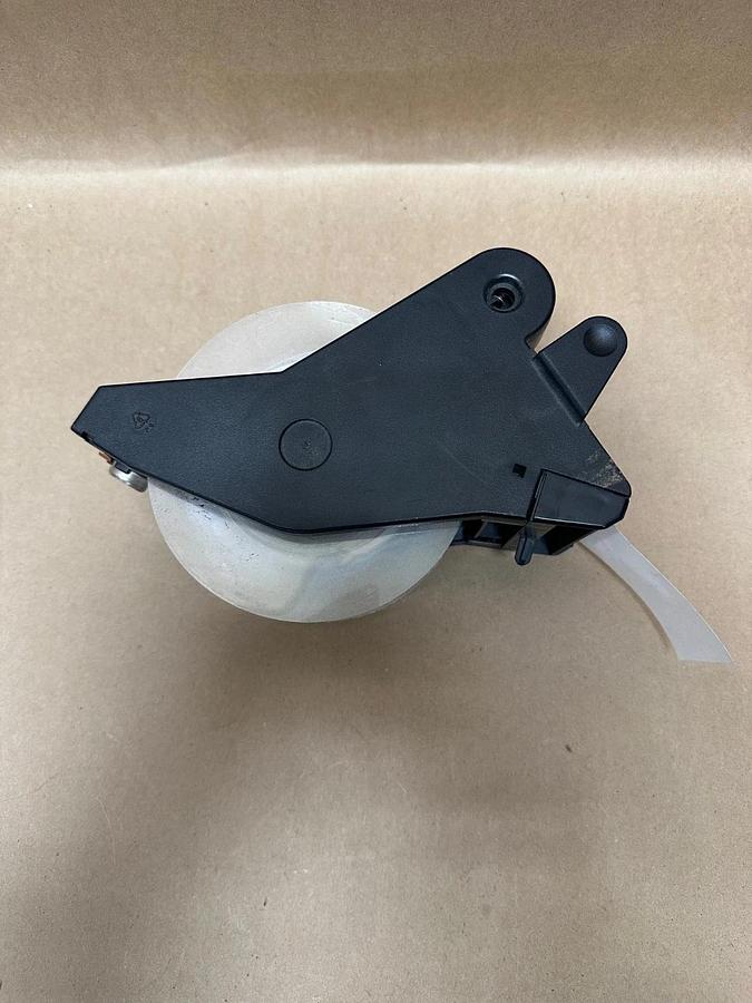 Used Brady 64852 Black on Clear STD, 2” x 125’ Label Cartridge, Roughly 1/3 Left