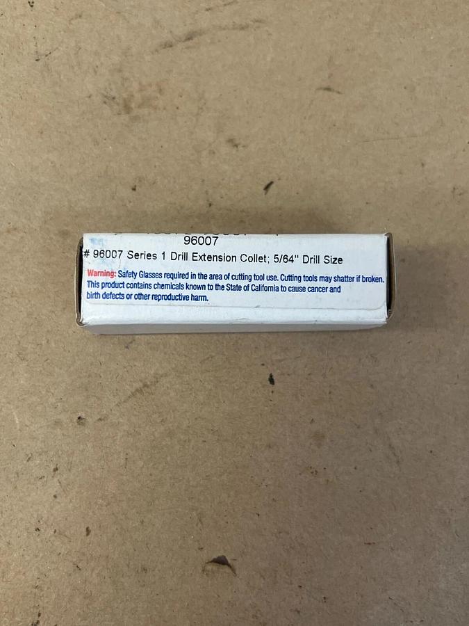 Whitney Tool 96007 Series 1 Drill Extension Collet; 5/64” Drill Size