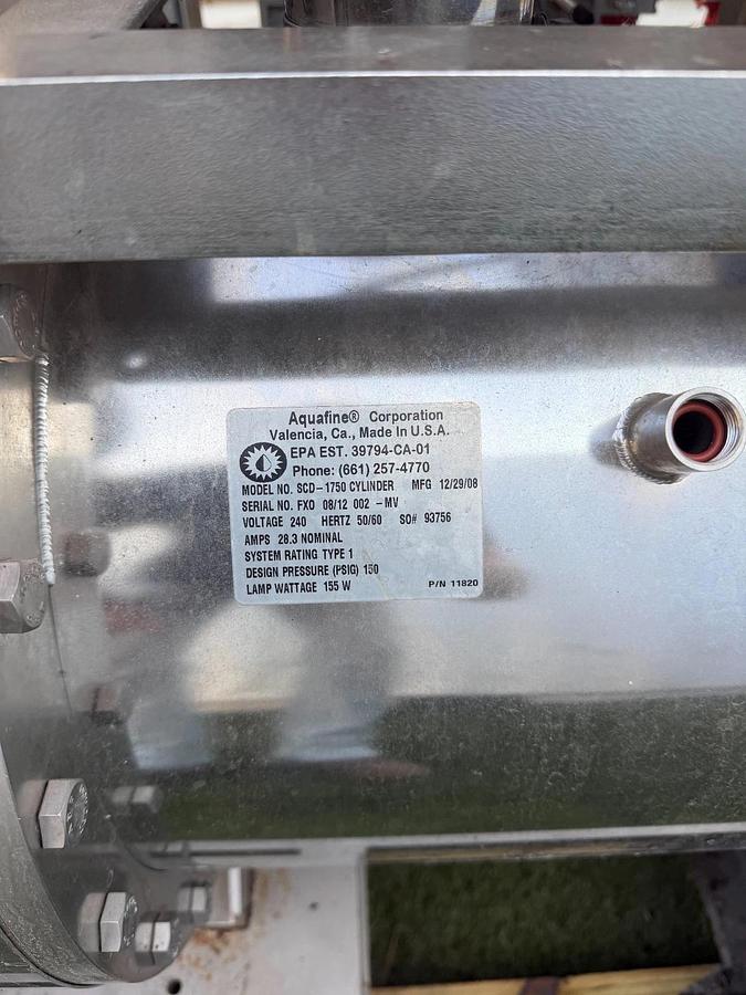 Used Siemens-Built Industrial RO/CDI Water Purification Skid