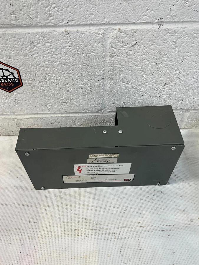 Used Cutler Hammer EJBS-51 120/208 Volts, UNI-BUS Tap box, 100 Amps, 3 PH