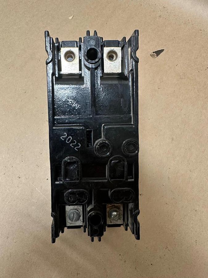Used General Electric TEI22050 50A 2 Pole Circuit Breaker