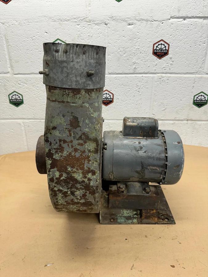 Used Dayton 6K483 Belt Drive Fan & Blower Motor, w/ 5” Blower Wheel