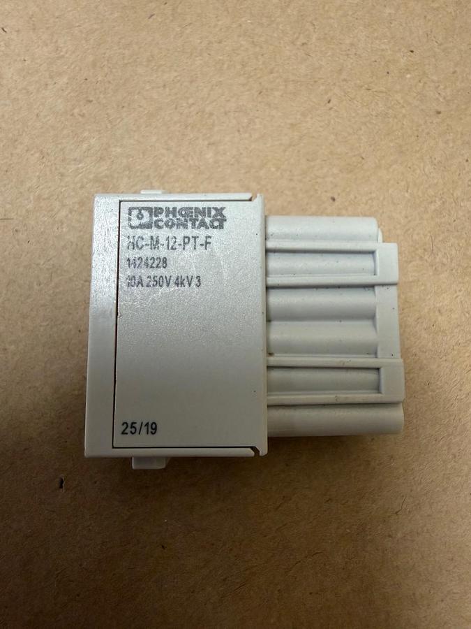 Used Phoenix Contact HC-M-12-PT-F Contact Insert Module