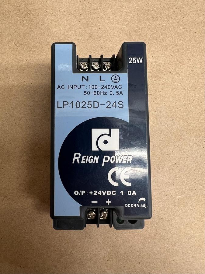 Used Reign Power LP1025D-24S Rail Type Switching Power Supply