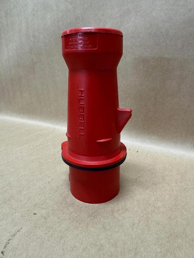 Used Hubbell HBL430P7W Pin/Plug Only, (30A, 480VAC, 3Ø, 15Hp Ratings)