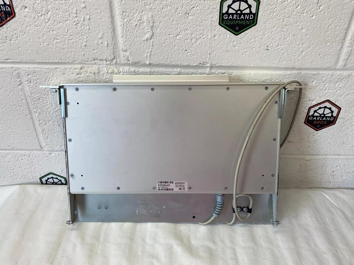 Used Indukey KS08440 Industrial Rack Mounting Keyboard Mouse
