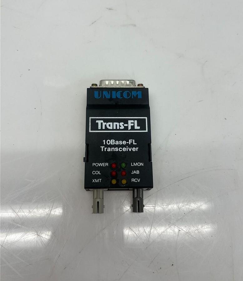 Used Unicom Trans-FL 10Base-FL Transceiver