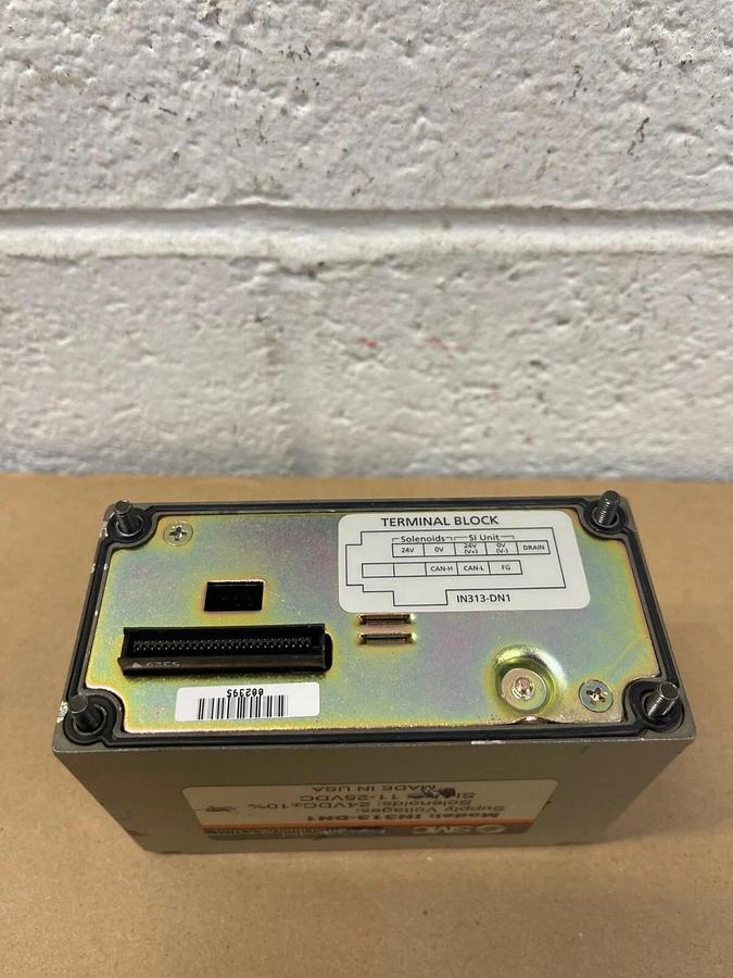Used SMC IN313-DN1, Terminal Block, Device Net, Serial Interface Unit