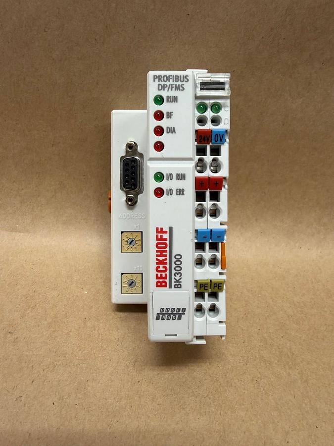Used Beckhoff BK3000 Profibus Coupler