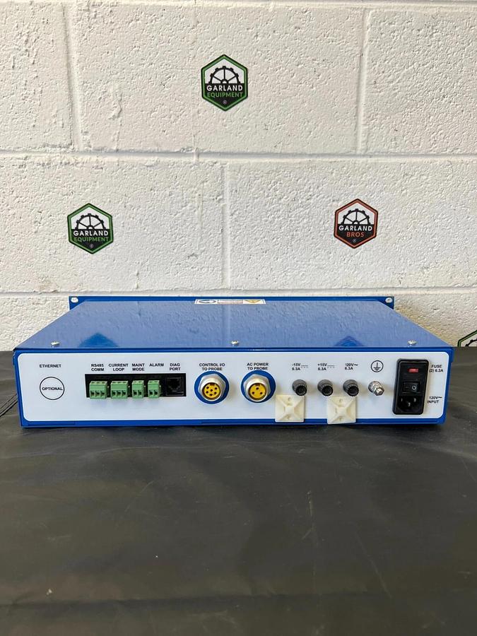 Used MAC Instruments MAC 155 Moisture Analyzer Probe w/ 19” Rack Mount Front Roller