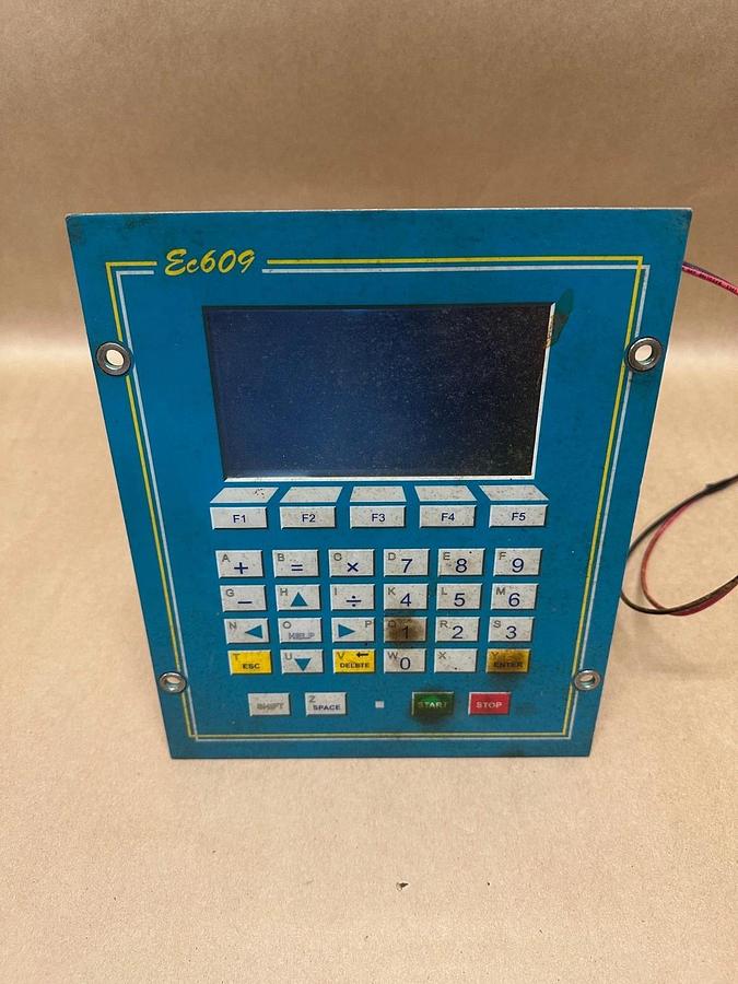 Used Elcon EC609 Operator Interface - FOR PARTS