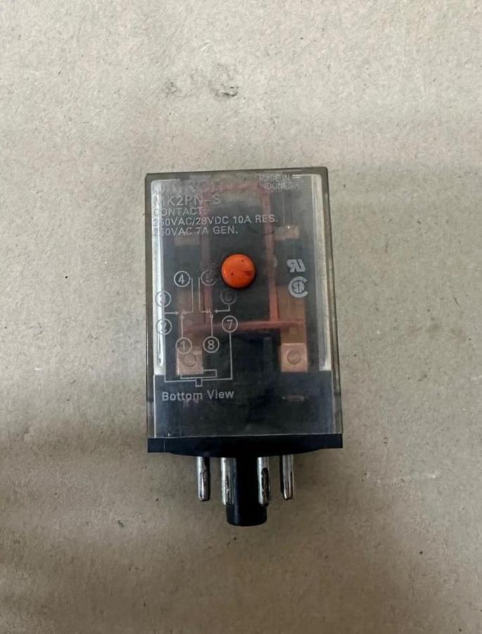 Used Omron MK2PN-S 250VAC Relay