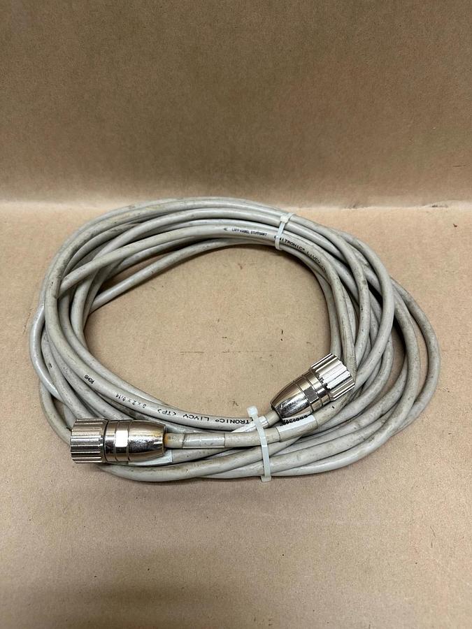 Used Lapp Kabel Stuttgart 8x2x0.14 Unitronic Liycy TP w/ Coninvers 12 Pin Connectors