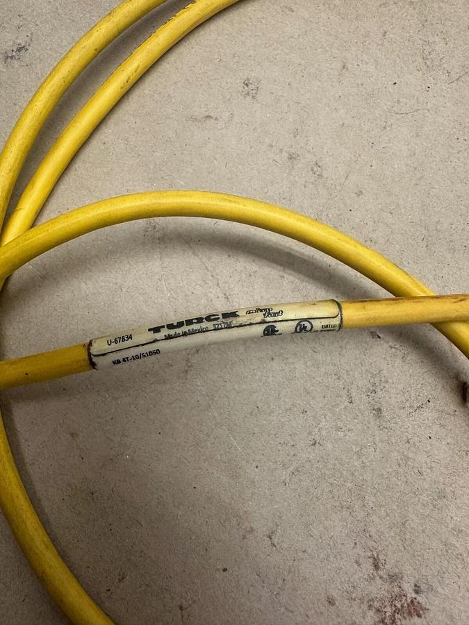 Used TURCK KB4T-10/s1050 Cordset
