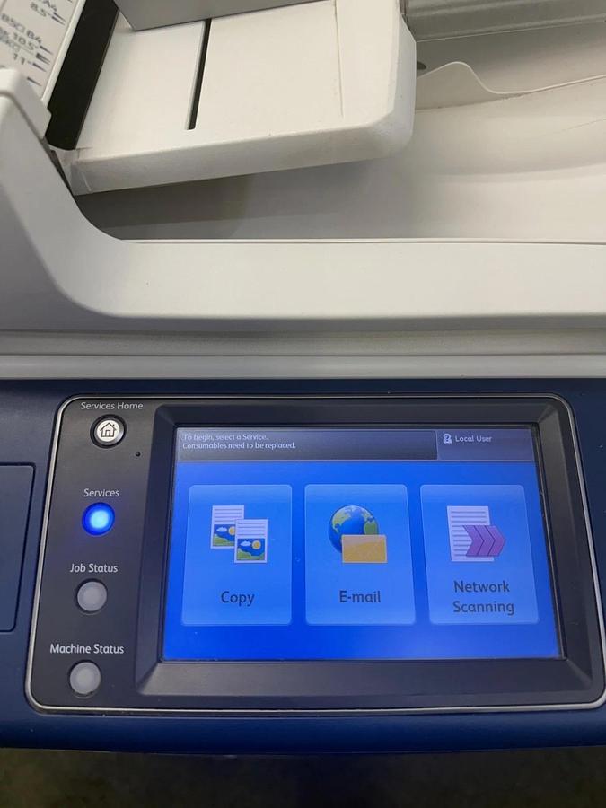 Used XEROX Workcentre 7120 Color Laser Copier Scanner Printer 20 PPM