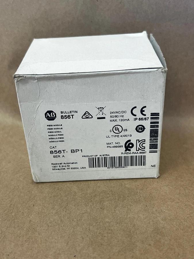 Allen Bradley 856T-BP1 Ser A Tower Stack Sound Module *NEW*