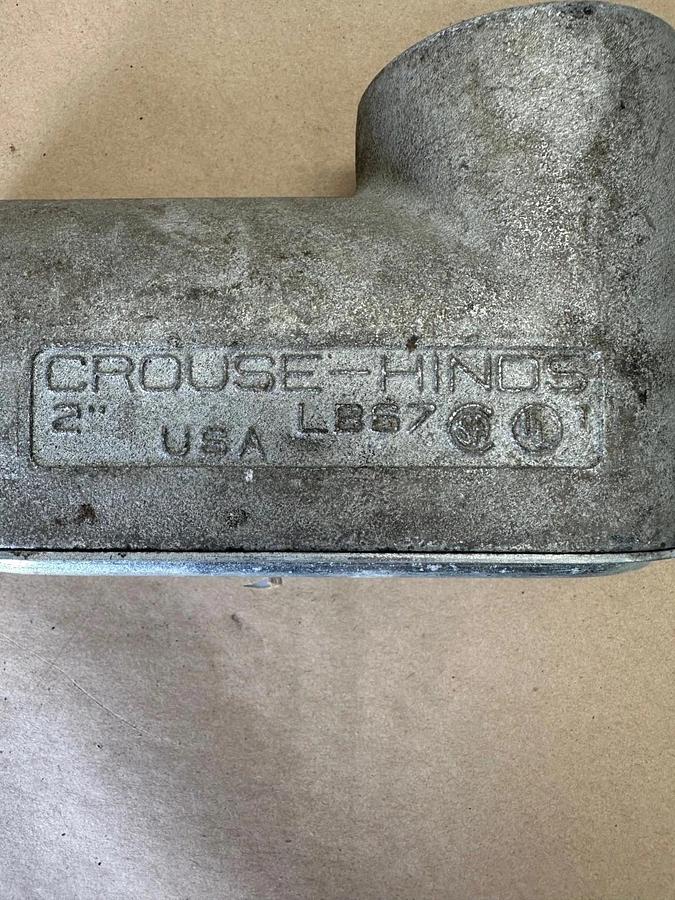 Used Crouse-Hinds LB67 2” Conduit
