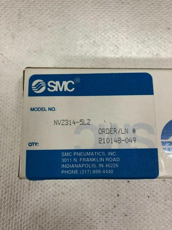Used SMC NVZ314-5LZ Solenoid Valve (LOT of 7)