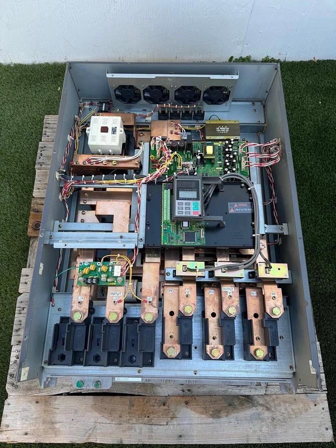 Used General Electric/ Fuji Electric 6KG1143300X9B1 VFD Drive 300Hp 380-460V, 3 Phase