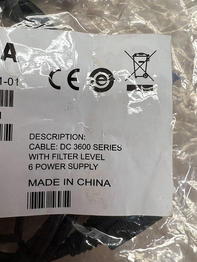 Zebra DC 3600 Series Barcode Scanner Cable
