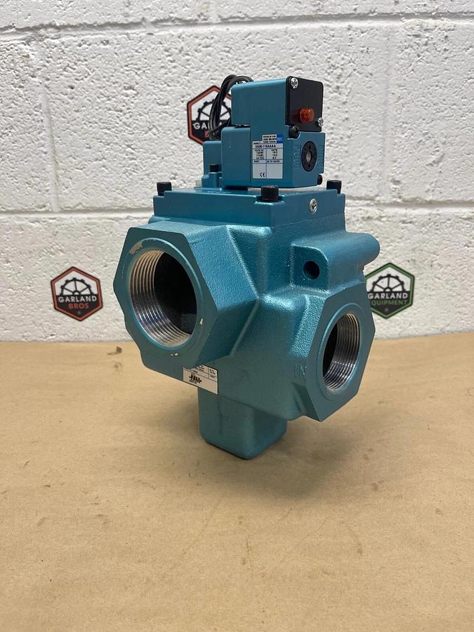 Used MAC 59B-12-116AA Solenoid Valve, 110/120 VAC, 50/60 Hz, 25 to 150 PSI