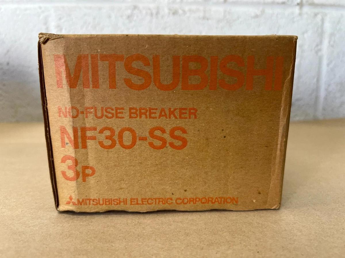 Mitsubishi NF30-SS 3P 10A No-Fuse Breaker