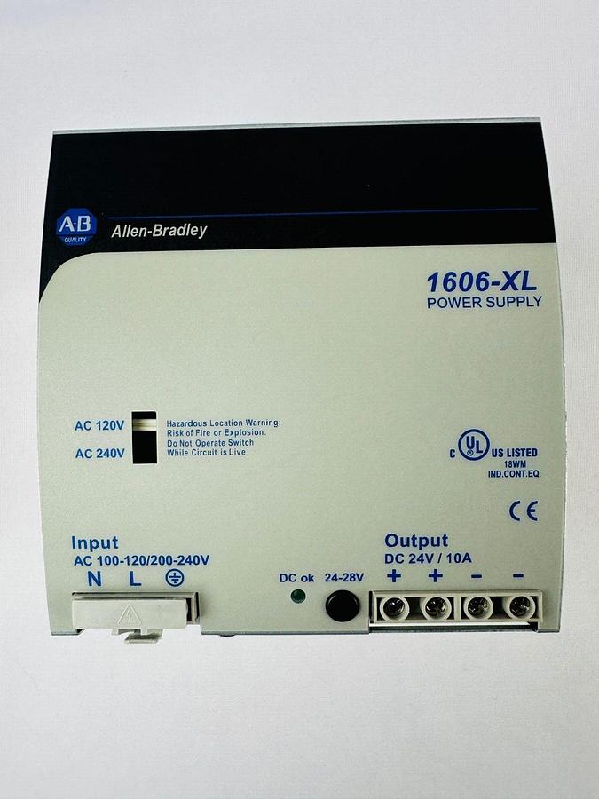 Used Allen Bradley 1606-XL240DR Power Supply