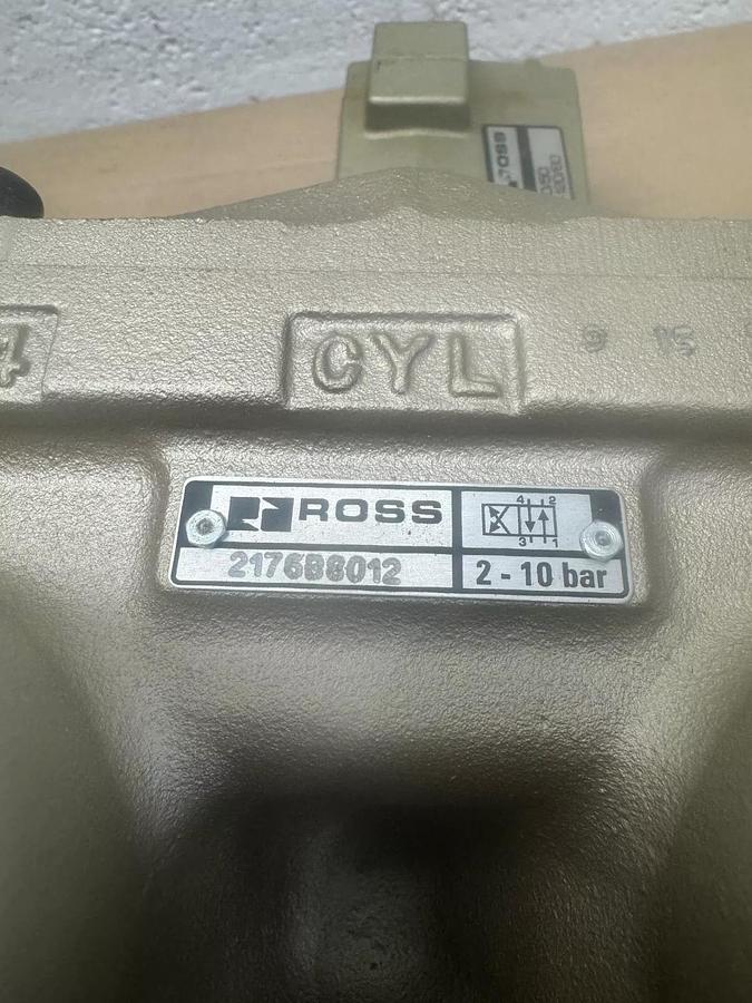 Ross 2176B8012Z Poppet Valve, 1/4”-2” Fittings