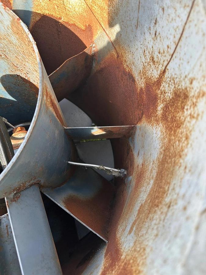 Used Hartzell Fan VA29-BD Axial Inline Blower, 20Hp @ 1760RPM, 575V