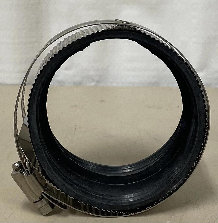 Used UPC 3” No Hub Coupling 77853